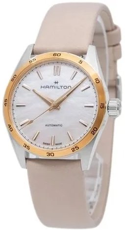 Hamilton Dameklokke H36125890 Jazzmaster Performer Antikkhvit/Tekstil