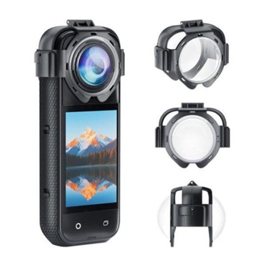 Puluz objektivdeksler for Insta360 X5 kamera (snap on) Puluz objektivdeksler for Insta360 X5 kamera (snap on)