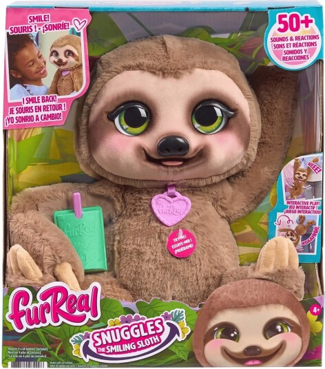 FurReal Furreal Snuggles The Smiling Sloth - MULTI - One Size