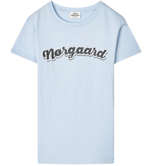 Mads Nørgaard Cashmere Blue Single Organic Tuvina Tee 10