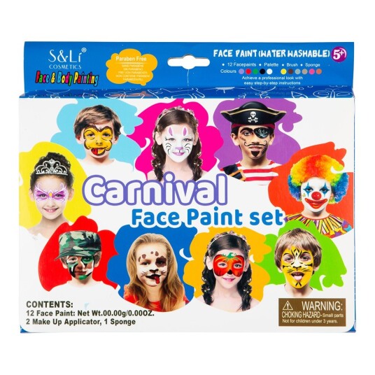 Ansiktsmaling Karneval Ansiktsmaling Karneval