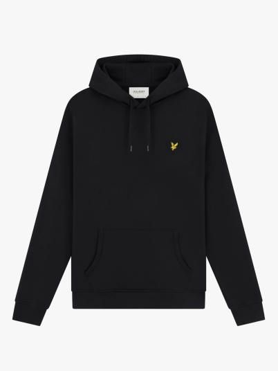 Lyle & Scott Pullover Hoodie Sort L Lyle & Scott Pullover Hoodie Sort L
