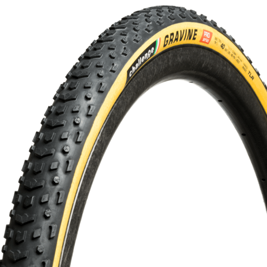 Challenge Gravine Pro Tubeless Ready 700 x 40C Tan Challenge Gravine Pro Tubeless Ready 700 x 40C Tan