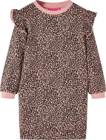 Barnekjole medium rosa 116