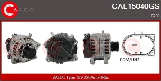 CASCO CAL15040GS Dynamo CASCO CAL15040GS Dynamo