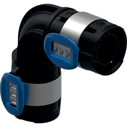 Geberit Flowfit 90° Bøy 16 mm PPSU for Overvanns- og Drensrør