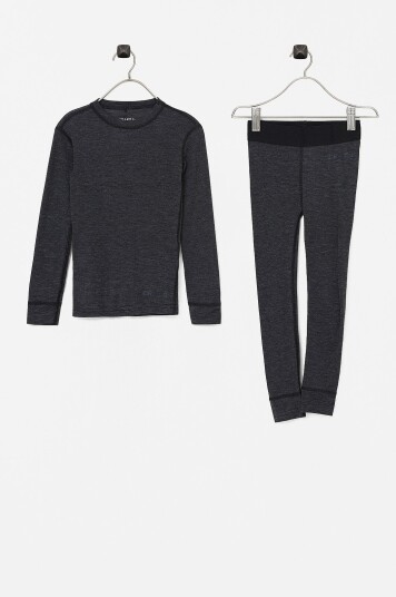 Craft Undertøysett Core Wool Merino Set Jr Svart