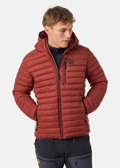 Swedemount Lofoten Hood Jacket Russeted Brown Xl Vårjakker