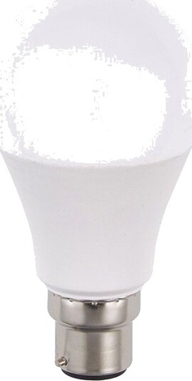 Spl BA22d 10W LED pære   A60 810lm opalt glass 2700K   Kulør : Varm
