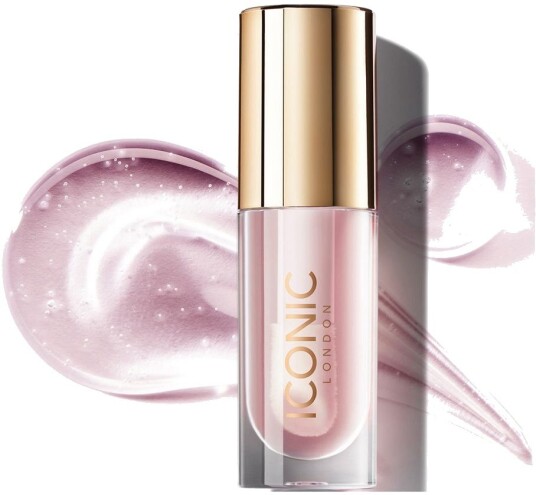 ICONIC London Lip Oil Lustre Sugar Mama Pink Lipgloss Skjønnhet Makeup