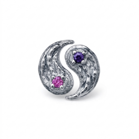 Maanesten Taichi Earring Øredobber Sølv
