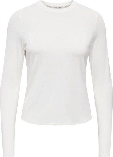 ONLY Onlbamboo L/S O Neck Top Jrs   Cream   XL