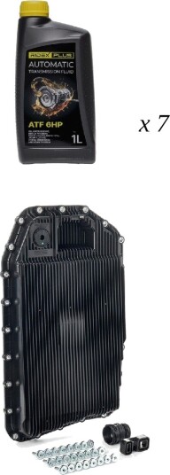 Sett til oljeskift, automatisk girkasse RIDEX PLUS 4921O0115P