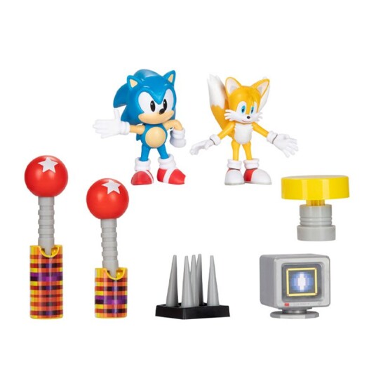 Sonic & Tails 6 cm Figurer i Plast - Jakks Pacific Sonic & Tails 6 cm Figurer i Plast - Jakks Pacific
