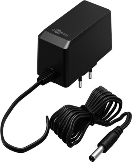 Goobay 12V 27W Strømforsyning med Senterpinne Hann 5,5mm x 2,1mm Goobay 12V 27W Strømforsyning med Senterpinne Hann 5,5mm x 2,1mm