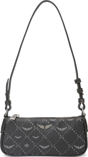 Zadig & Voltaire Z Pocket Monogram Black ONE SIZE