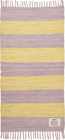 Bongusta Chindi Rug 60 X 120 Cm - Purple - 60X120CM