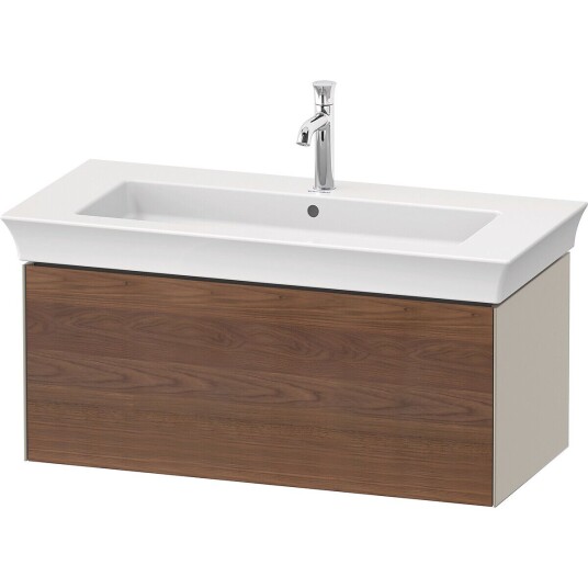 Duravit White Tulip Servantskap 1 skuff 98,4x45,8x41 cm Valnøtt/Taupe Matt