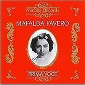 MediaTronixs Unknown Artist : Mafalda Favero - Recordings from 1929 -1 CD Pre-Owned