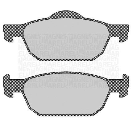 Bremseklosser MAGNETI MARELLI 363916060706