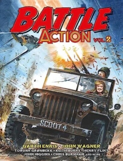Battle Action Volume 2 Av Garth Ennis, John Wagner, Rob Williams, Dan Abnett, Torunn Gronbekk