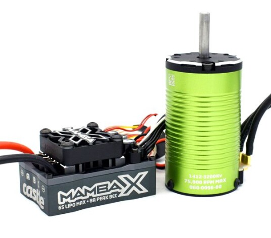 Castle Creations MAMBA X 5mm SCT SENSORED 25.2V WP ESC AND 141