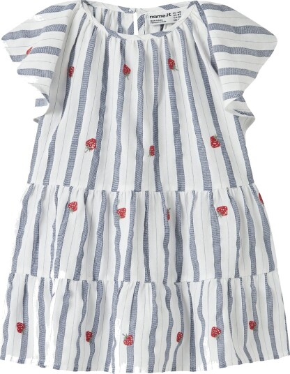Name It Nmfjelena Capsl Dress White 110 Name It Nmfjelena Capsl Dress White 110