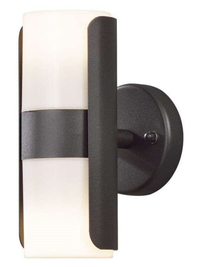 Konstsmide Modena Utendørs Vegglampe Hvit/Svart