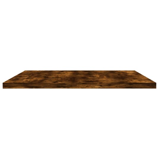  Vegghyller 4 stk røkt eik 60x40x1,5 cm konstruert tre 8721012209343