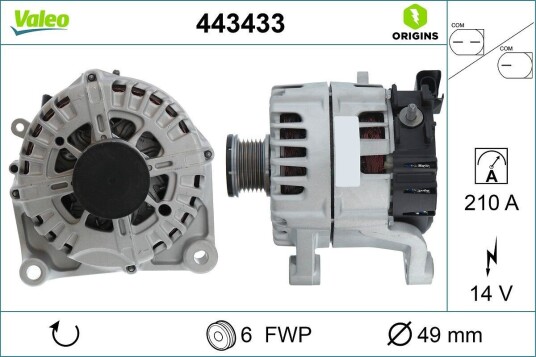VALEO 443433 Dynamo VALEO 443433 Dynamo