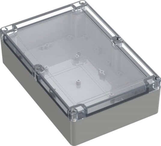 Tru Components TC 10861024 209,7 × 139,8 × 60 mm ABS PC Lys Grå Tru Components TC 10861024 209,7 × 139,8 × 60 mm ABS PC Lys Grå