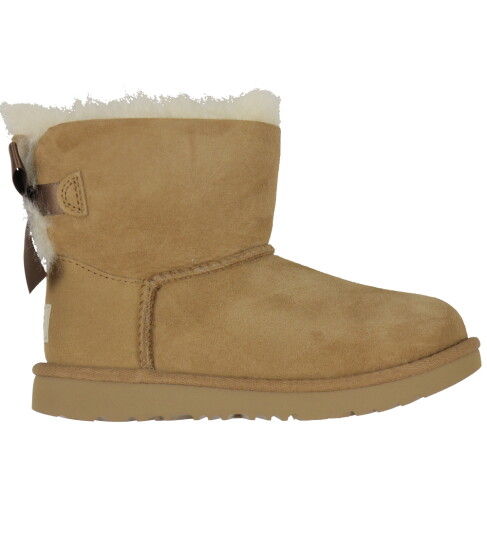 UGG K Mini Bailey Bow Ii - Brown - 32.5