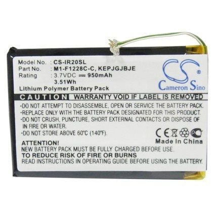 iRiver Clix plus batteri (950 mAh 3.7 V)