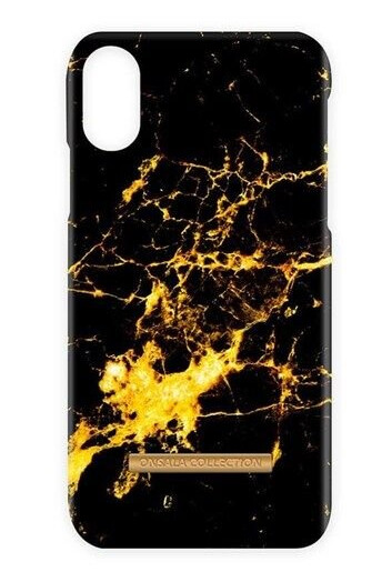 Carl Mobildeksel Onsala Shine Goldmine Marble til iPhone XR