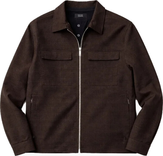Clean Cut Copenhagen Sigurd Structured Jacket Brun M Clean Cut Copenhagen Sigurd Structured Jacket Brun M
