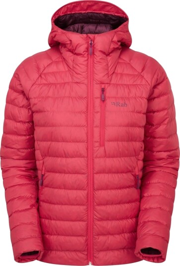 Rab Women's Microlight Alpine Down Jacket Watermelon Size 12 Rab Women's Microlight Alpine Down Jacket Watermelon Size 12