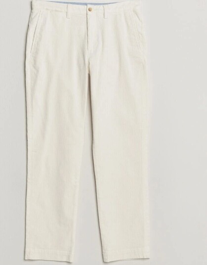 Polo Ralph Lauren Bedford Corduroy 5 Pocket Pants Warm White