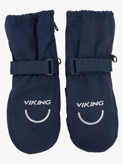 Viking Alv Fôrede Hansker Marineblå 1
