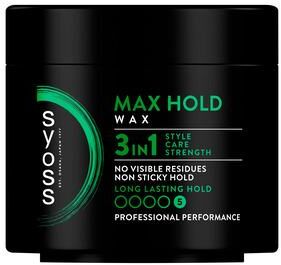 Syoss Max Hold Wax 150 ml. Syoss Max Hold Wax 150 ml.