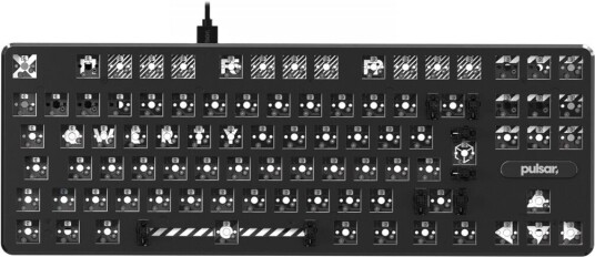 Pulsar Pcmk Hotswap Tkl 80% Barebone Iso - Svart