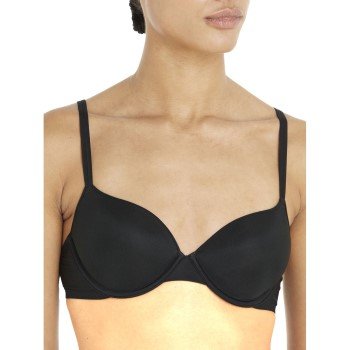 Calvin Klein BH Sheer Marquisette T-shirt Bra Svart C 65 Dame Calvin Klein BH Sheer Marquisette T-shirt Bra Svart C 65 Dame