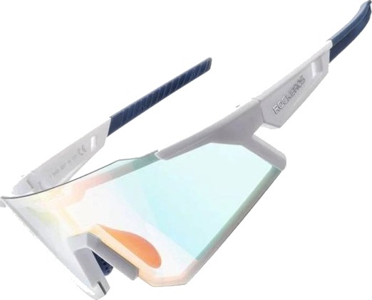Rockbros Sykkelbriller Med Polarisering Og Uv400-Filter, Hvite