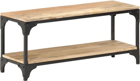 Salongbord 90x30x40 cm heltre mango