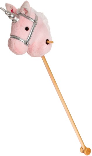 Teddykompaniet Kjepphest Rosa Enhjørning 100 Cm