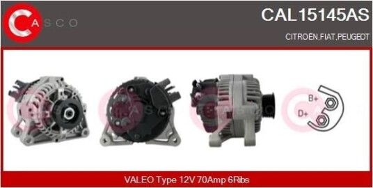 Dynamo CASCO CAL15145AS Dynamo CASCO CAL15145AS