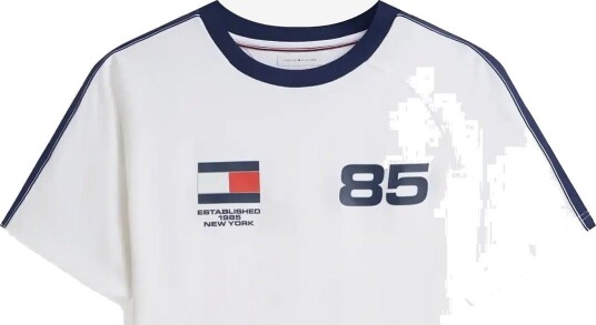 Tommy Hilfiger Countries Relaxed Tee - WHITE - S
