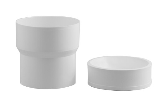 Faluplast Forhøyningsstuss Med Mansjett 120 X 110 mm