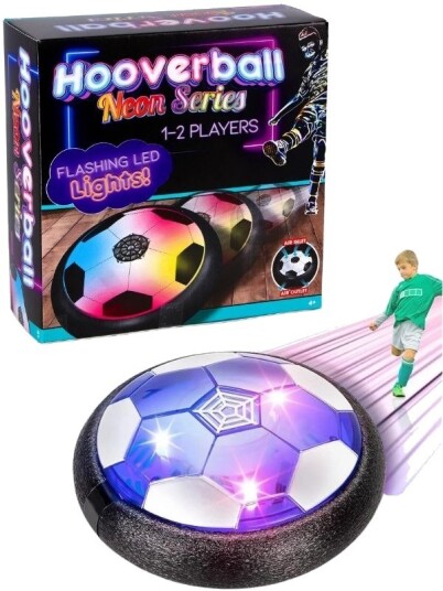Air Hover Ball Med Neon Led-Lys Flyvende Lekeball 18cm