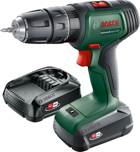 Bosch Universal Impact 18V + SystemBox 1.5/2.5AH M/46AC Bosch Universal Impact 18V + SystemBox 1.5/2.5AH M/46AC