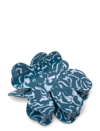 Marimekko Unikko Hair Clip Large - Blue - ONE SIZE